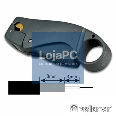 DESCARNADOR DE CABOS COAXIAIS VELLEMAN