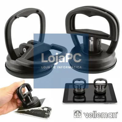 CONJUNTO 2 VENTOSAS P/ VISORES VELLEMAN
