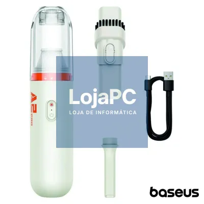 Aspirador Portátil A2Pro S/ Saco 80W Branco BASEUS