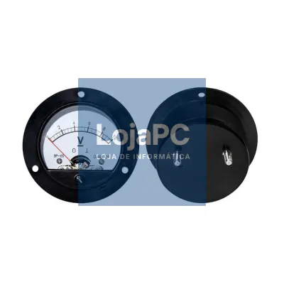 Voltímetro Analógico de Painel 10V DC