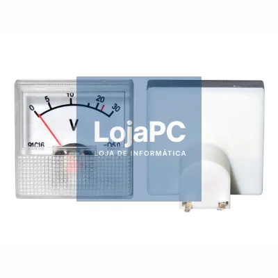 Voltímetro Analógico de Painel 30V DC