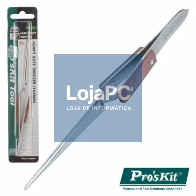 PINÇA PLANA AÇO INOXIDÁVEL 165MM PROSKIT