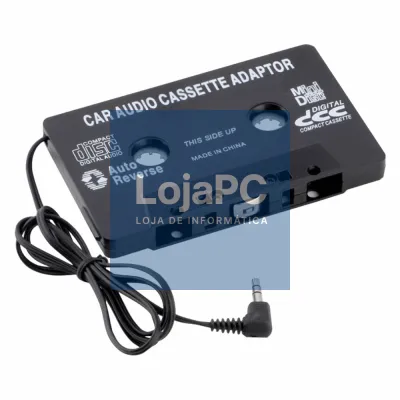 ADAPTADOR CASSETE P/ CD/MP3
