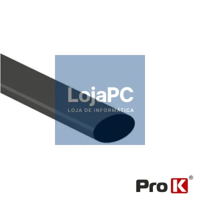 TUBO MANGA TERMORETRÁCTIL 12.7MM 1.2M 25X PRETO PROK