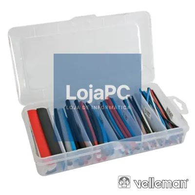 KIT MANGA TERMORETRÁCTIL MULTICOR 10CM 170PCS