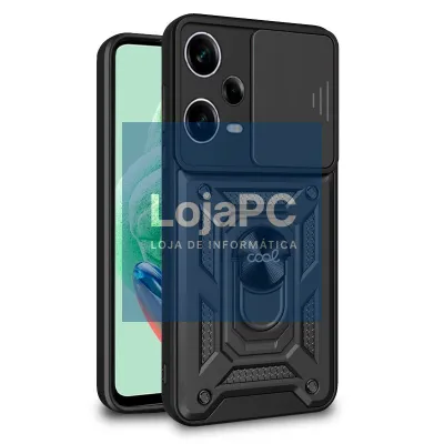 COOL Case for Xiaomi Redmi Note 12 5G / Poco X5 5G Hard Ring Black