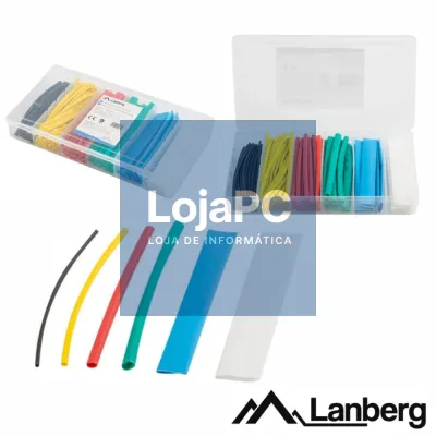 Conjunto de Tubos Manga Termoretráctil 100pcs LANBERG