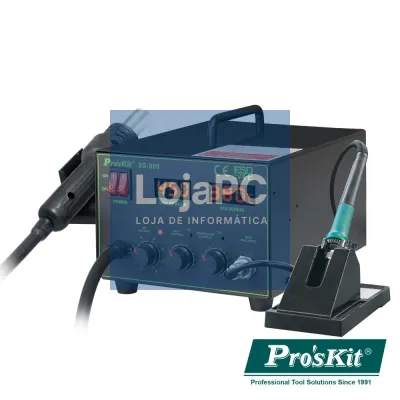 ESTAÇÃO DE SOLDAR SMD AR QUENTE 2 EM 1 700W PROSKIT