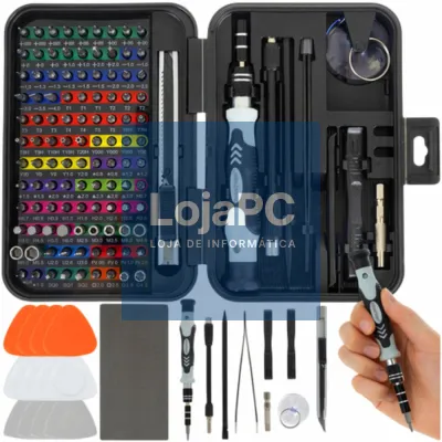 Conjunto de Ferramentas Manutenção Telemóveis 133 Peças