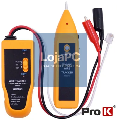TESTADOR DE CABOS/CONTINUIDADE C/ GERADOR DE TONS PROK