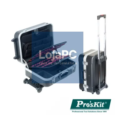 MALA TRANSPORTE FERRAMENTAS ABS RODAS/PEGA PROSKIT
