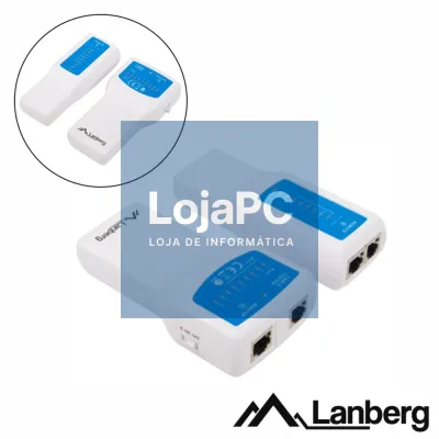Testador de Cabos Rede RJ45/RJ11 LANBERG