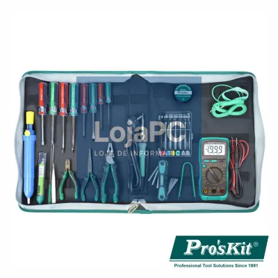 Conjunto de Ferramentas Manutenção Electrónica PROSKIT