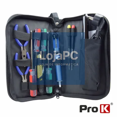 Mala Ferramentas De Soldadura C/ 11 Peças PROK
