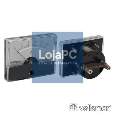 AMPERÍMETRO DE PAINEL 10A VELLEMAN