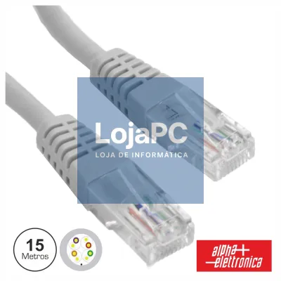 CABO UTP CAT5E CINZA 15M