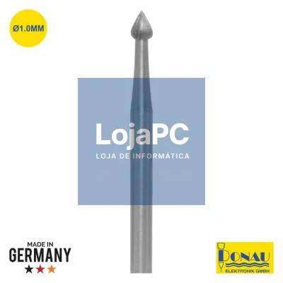 FRESA DE CORTE CÓNICA C/ Ø1.0MM EM AÇO DONAU