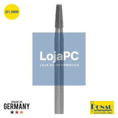 FRESA DE CORTE CÓNICA C/ Ø1.0MM EM AÇO DONAU