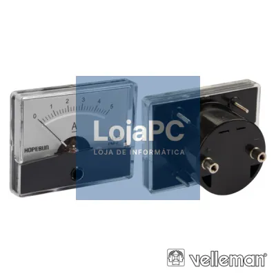 AMPERÍMETRO DE PAINEL 5A DC VELLEMAN