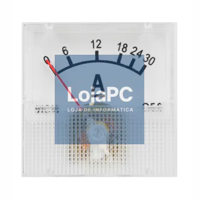Amperímetro Analógico de Painel 30A DC