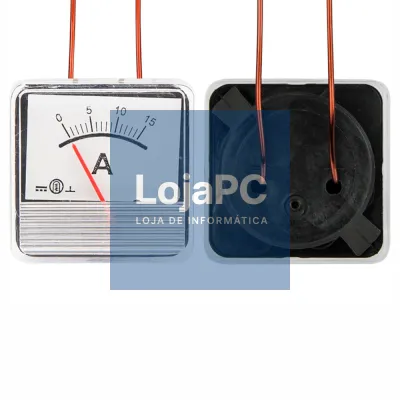Amperímetro Analógico de Painel 15A DC