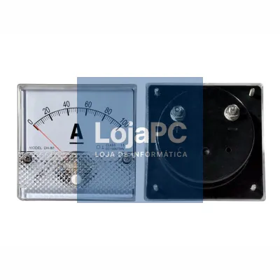 Amperímetro Analógico de Painel 100A DC