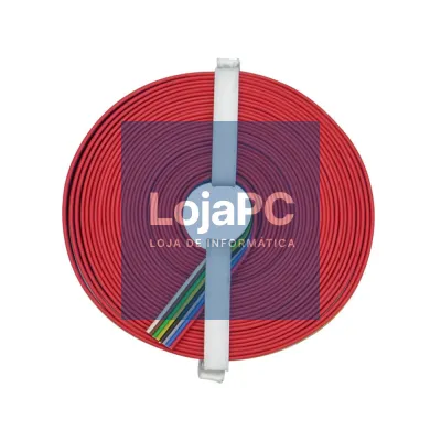 Cabo p/ Fita de LED RGB 8 Condutores 8x0.14 5m DONAU