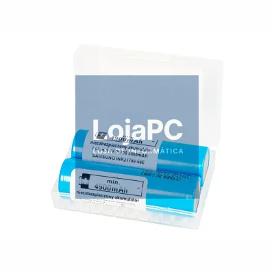 Bateria Lítio 21700 3.6V 4900mAh Pack 2un SAMSUNG