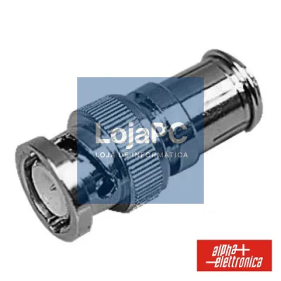 FICHA ADAPTADORA BNC MACHO P/ FICHA COAXIAL FÊMEA ø9.5MM