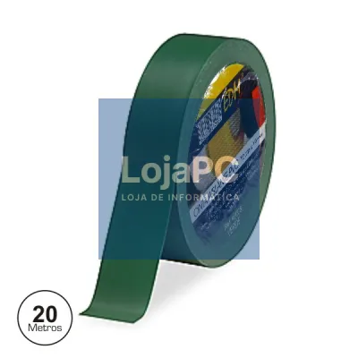 FITA ISOLADORA VERDE 20M