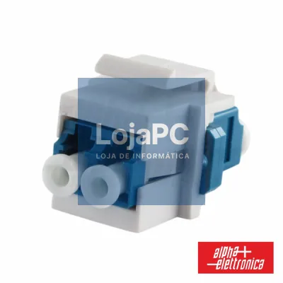 Ficha Fibra Ótica LC/LC Keystone ALPHA