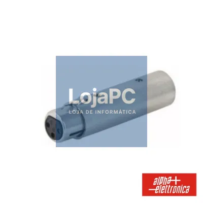 FICHA ADAPTADORA XLR 3P FÊMEA / XLR 3P MACHO