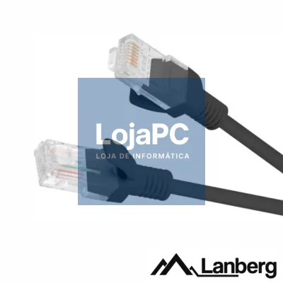 Cabo UTP CAT6 20m Preto LANBERG