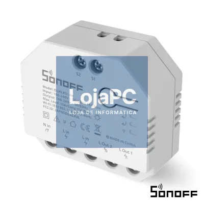 Interruptor Inteligente 2 Canais WiFi DUALR3 LITE SONOFF