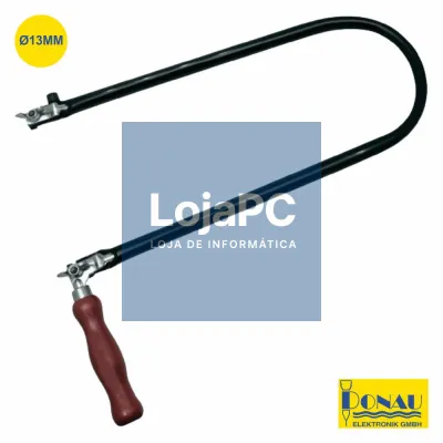 SERRA DE ARCO SEGUETA EM AÇO Ø13MM E LÂMINAS 300MM DONAU