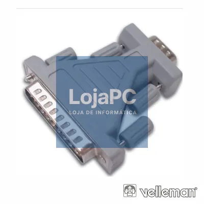 FICHA ADAPTADORA D-SUB 9P MACHO / D-SUB 25P MACHO