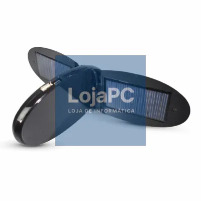 CARREGADOR SOLAR 1100MA 5V C/ 12 FICHAS E LCD USB A-SOLAR