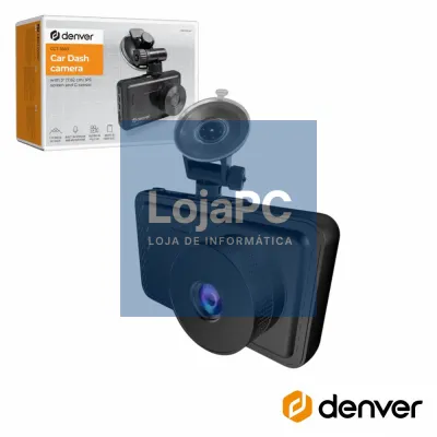 Câmara Vigilância HD 5MP P/ Auto IPS 3" 120º DENVER