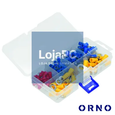 Conjunto de 120 Terminais Redondos ORNO