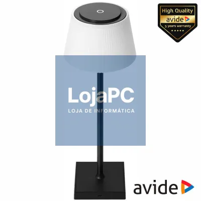Candeeiro LED C/ Bateria 4W USB 3000/4000/5000K 270lm AVIDE