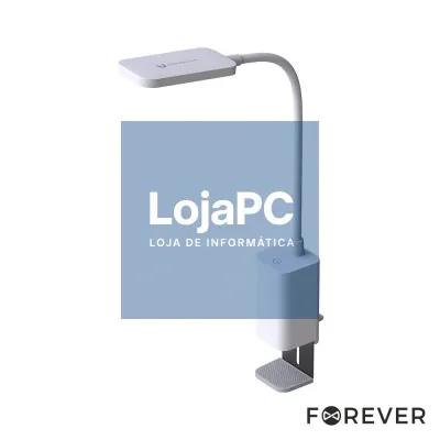 Candeeiro Secretária LED 6W 4000K C/ Grampo FOREVER