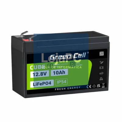 Bateria de Líto LiFePO4 10A 12.8V GREEN CELL