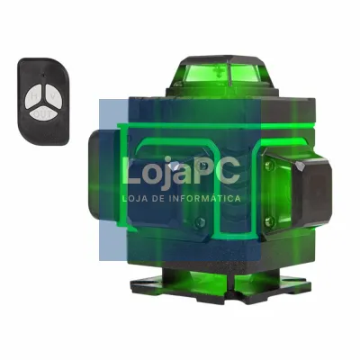Nível de Laser 4D 360° de 16 linhas a Bateria C/ Comando