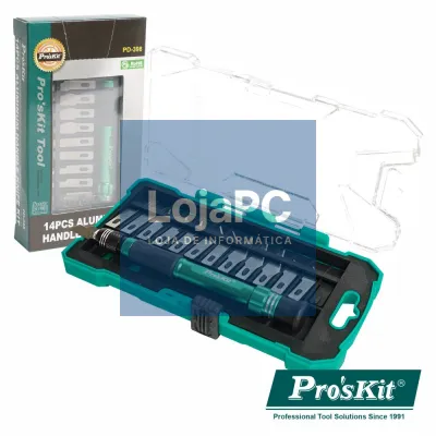 CONJUNTO X-ATO C/ 13 TIPOS DE LÂMINAS PROSKIT
