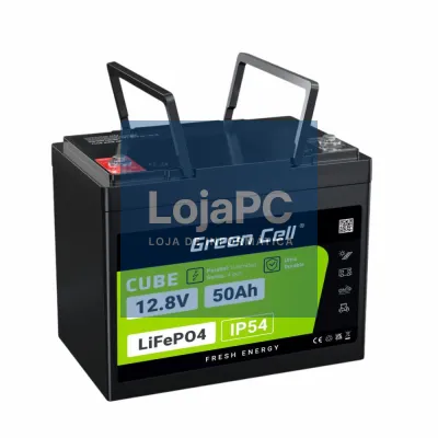 Bateria de Lítio LiFePO4 50A 12.8V GREEN CELL