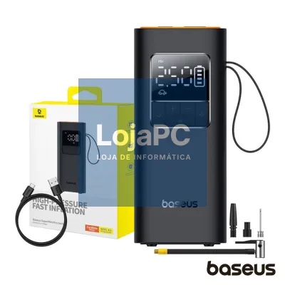 Compressor de Ar Portátil C/ LCD SuperMini Pro BASEUS