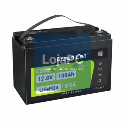 Bateria de Lítio LiFePO4 100A 12.8V GREEN CELL