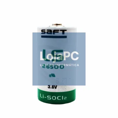Pilha Lítio LS26500 3.6V 8500mAh SAFT