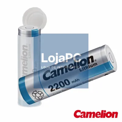 Bateria Lítio Recarregável 18650 3.7V 2200mA CAMELION