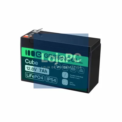 Bateria de Líto LiFePO4 7A 12.8V GREEN CELL